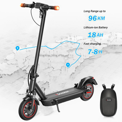 750W Electric Scooter for Adult 60 Miles Long Range Folding High Speed E-Scooter