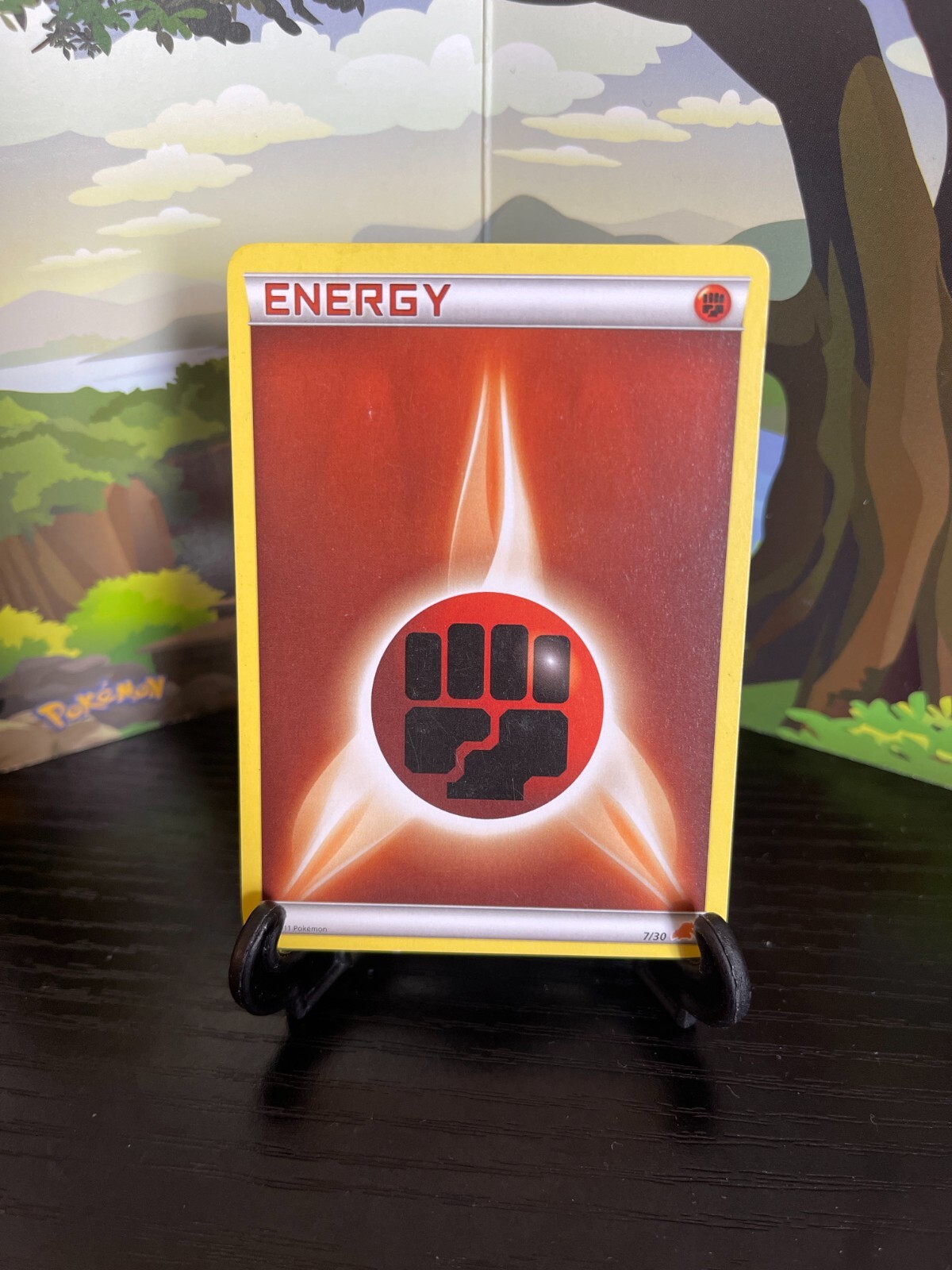 Fighting Energy 7/30 - Excadrill Trainer Kit - Pokemon Card TCG - LP/MP