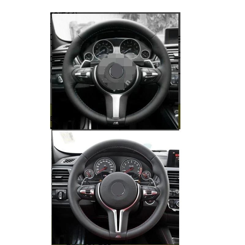 Carbon Fiber Steering Wheel Fits for BMW M8 F91 F92 F93 2019-2026 - Image 2 of 4