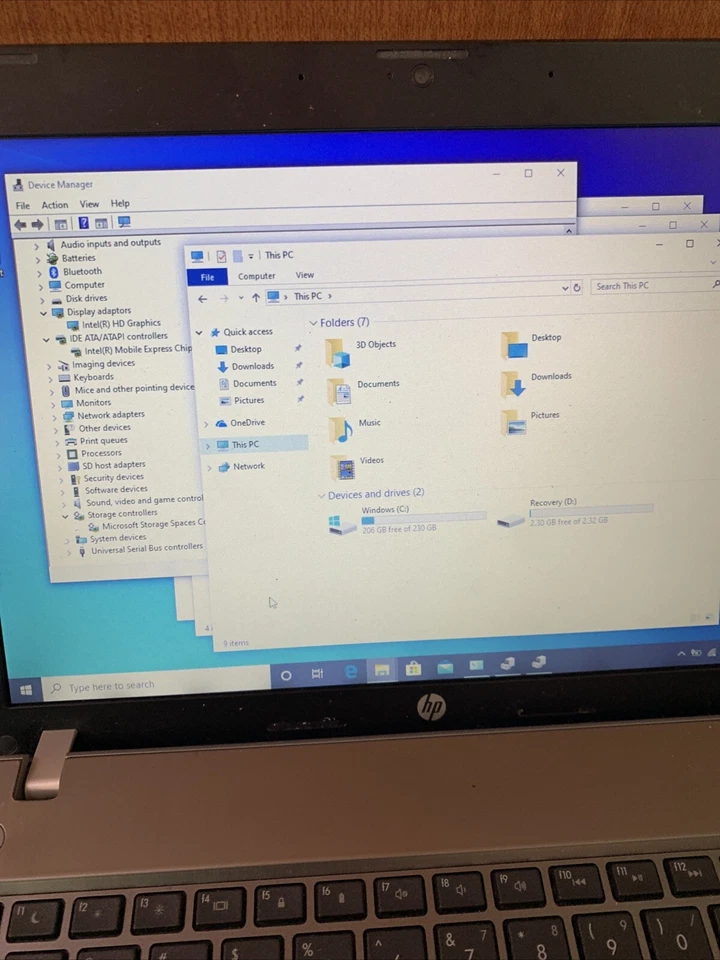 HP ProBook 4230s Laptop Intel B810 1.6Ghz 2GB 230GB *Flat Battery No PowerSupply - Image 4 of 4