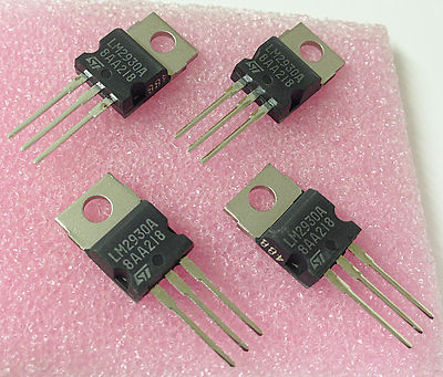 10x Regolatori Di Tensione STMicroelectronics LM2930A 5V TO-220 – New Old Stock (NOS)