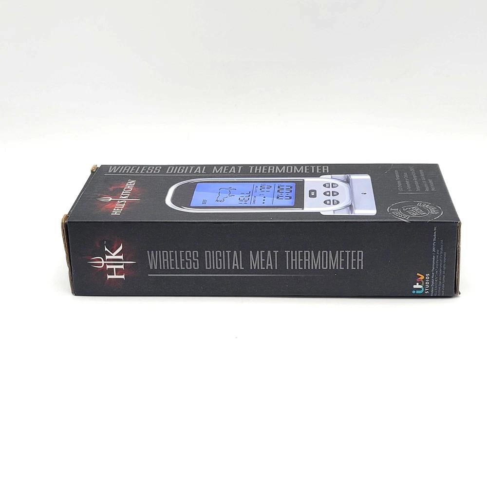 Meat Thermometer Wireless Digital Grilling Beef Chicken Pork Kitchen Oven Gift