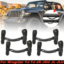 4 x Roll Bar Grab Handles Grip Handle for Jeep Wrangler YJ TJ JK JL Gladiator JT