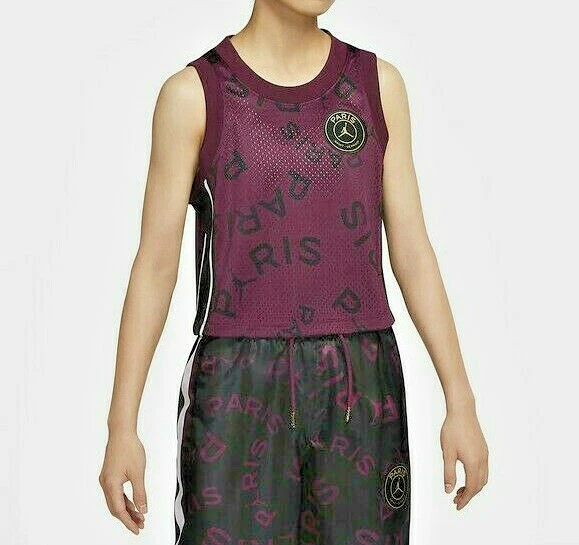 Nike Air Jordan X PSG Paris Saint Germain Women s XS S M Tank Top 70