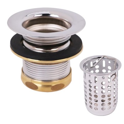 D218-26 Junior Bar and Laundry Sink Drain Assembly with Removable Strainer Ba...