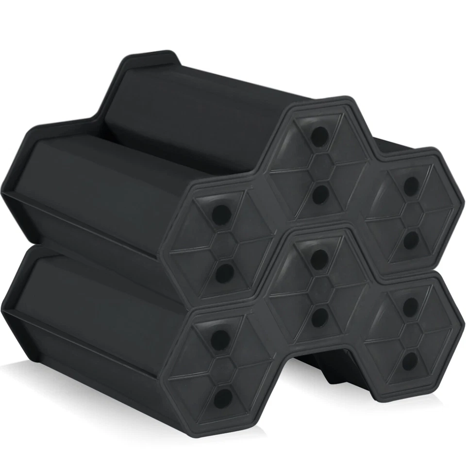 Weinregal stapelbar Kunststoff Wein Flaschen Box Kiste Regal freistehend Ständer - Bild 4 von 4