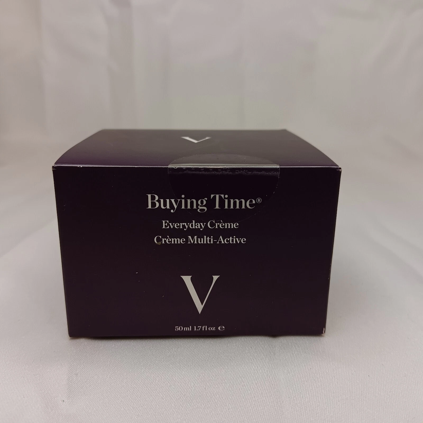 Vbeaute Buying Time Everyday Crème Multi Active 1.7 oz 50 ml Moisturizer SEALED