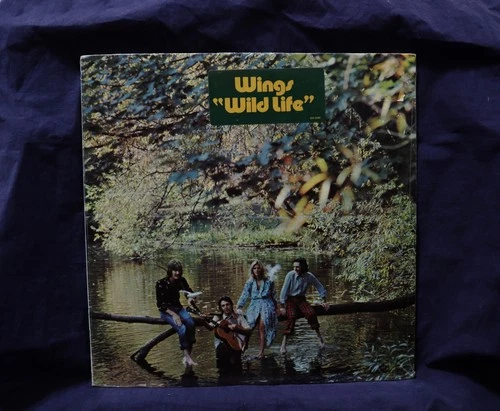 PAUL McCARTNEY & WINGS~VERY RARE SEALED LP~WILD LIFE~1971 USA 1stPRESS~W/STICKER