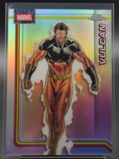 2026 Topps Chrome Marvel Comics Vulcan #191 Refractor