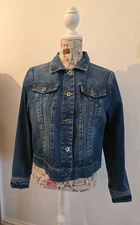 Apricot Pocket Front Denim Jacket Blue UK 12 New With Tags