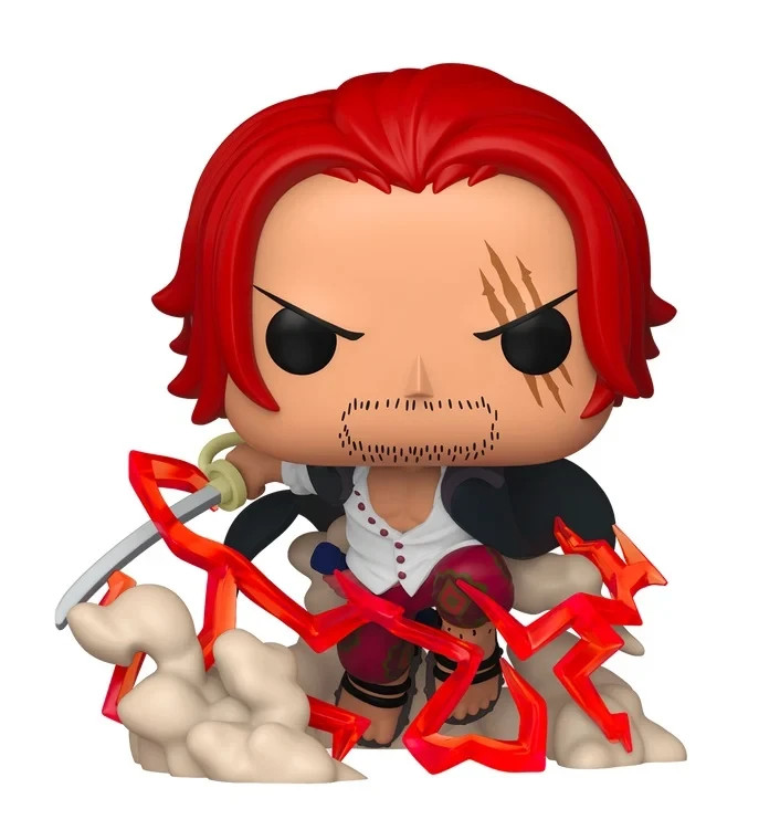 FUNKO POP ANIMATION PLUS ONE PIECE SHANKS 2166 VINYL FIGURE NEW! - Immagine 3