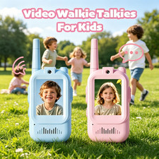 Upgraded Version 2.0 Kids Video Walkie Talkies Birthday Christmas Holiday Gift