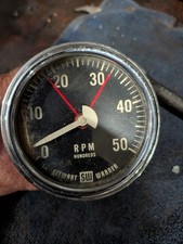 Stewart Warner Vintage Transistorized Tach Vintage Tachometer 1950s 1960s Stewart Warner Vintage Transistorized Tach Vintage Tachometer 1950s 1960s