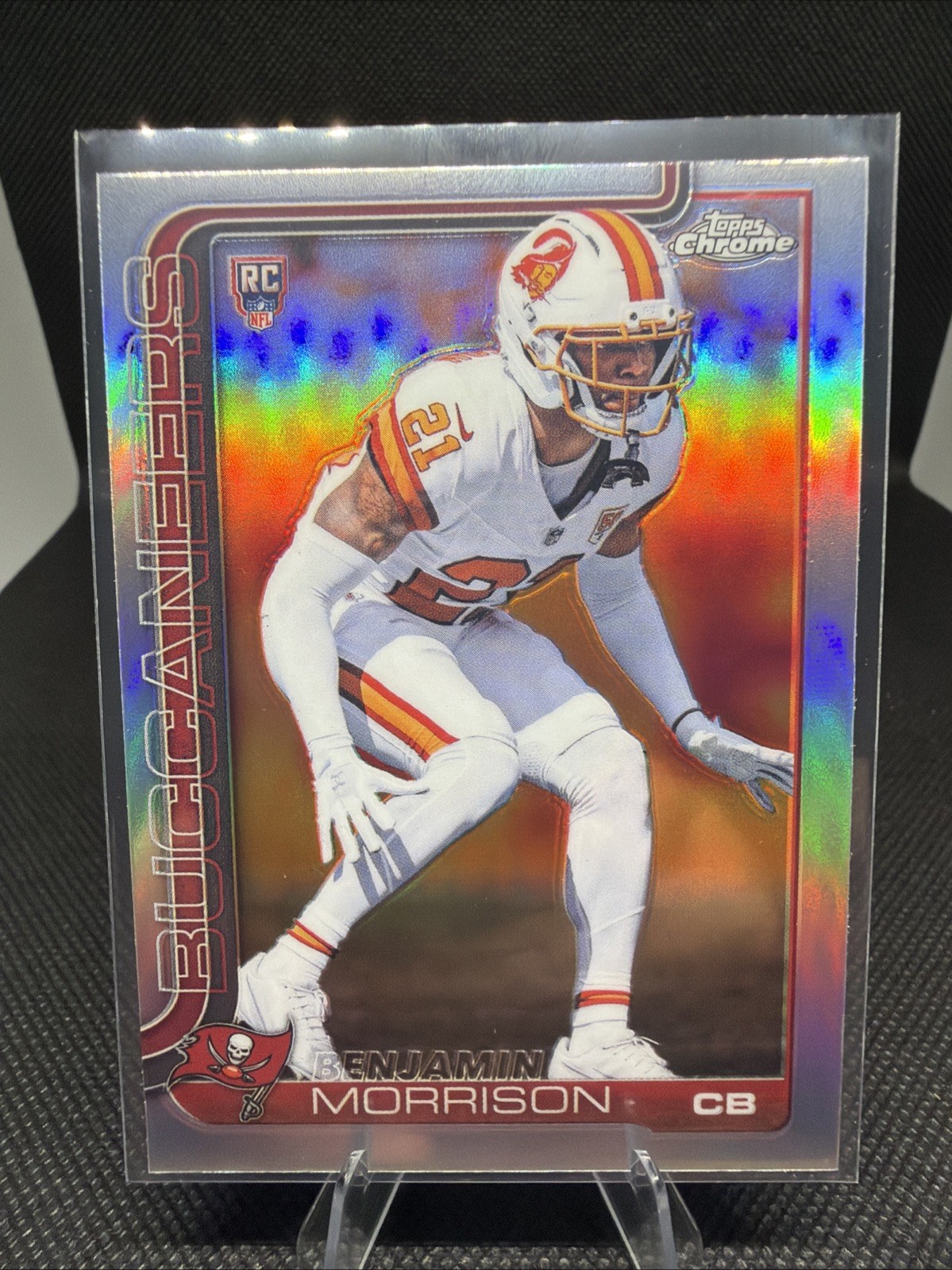 2025 Topps Chrome - Rookies Benjamin Morrison #355 Refractor (RC)