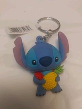 Disney Lilo Stitch Series 2 Figural 3D Bag Clip Stitch w/ Pineapple NOS New
