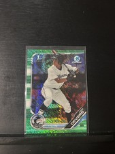 2019 Bowman Chrome - Prospects Jose Devers #BCP-176 Green Shimmer Refractor /99