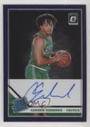 2019 Donruss Optic Rated Rookie  Purple Stars Prizm 46/49 Carsen Edwards Auto