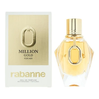Paco Rabanne Million Gold For Her Eau de Parfum 50ml Spray for Her