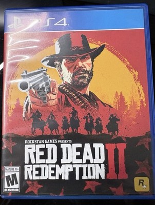 Red Dead Redemption 2 - Sony PS 4 Tested, works perfectly  and includes map.