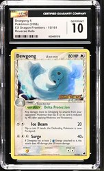 Dewgong 15/101 EX Dragon Frontiers Reverse Holo