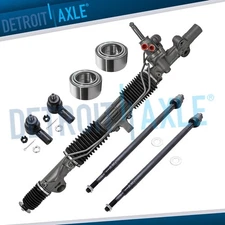 Front Rack Pinion Wheel Bearing Outer Inner Tie Rod for 2001-2005 Honda Civic EL