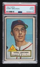 1952 Topps Semi-High # Harry Brecheen #263 PSA 2 2jq