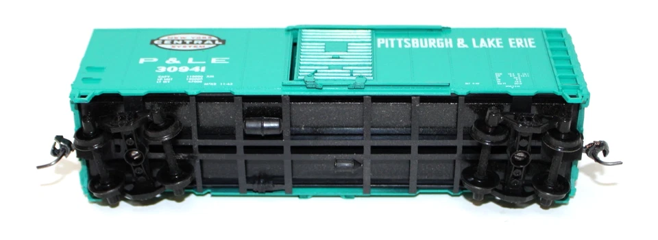 Bev-Bel Athearn 1033 HO 40' Boxcar P&LE 30941 Built Boxed KDs - Image 3 of 4