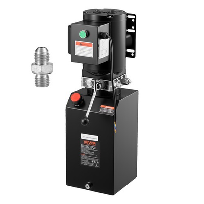 #ad VEVOR Hydraulic Pump Power Unit AC 220V 15 Quart Single Acting Hydraulic Unit $219.99