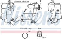 Nissens AusgleichsbehäLter KüHlmittel ** First FIT ** 996337 1,2 Liter FüR Ford