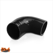 90 Elbow Coupler 2" to 2.5" Intake/Intercooler 4-Ply Silicone Hose Reducer Black