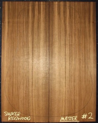 Guitar Luthier Tonewood SINKER REDWOOD MASTERGRADE TOP SOUNDBOARD Set