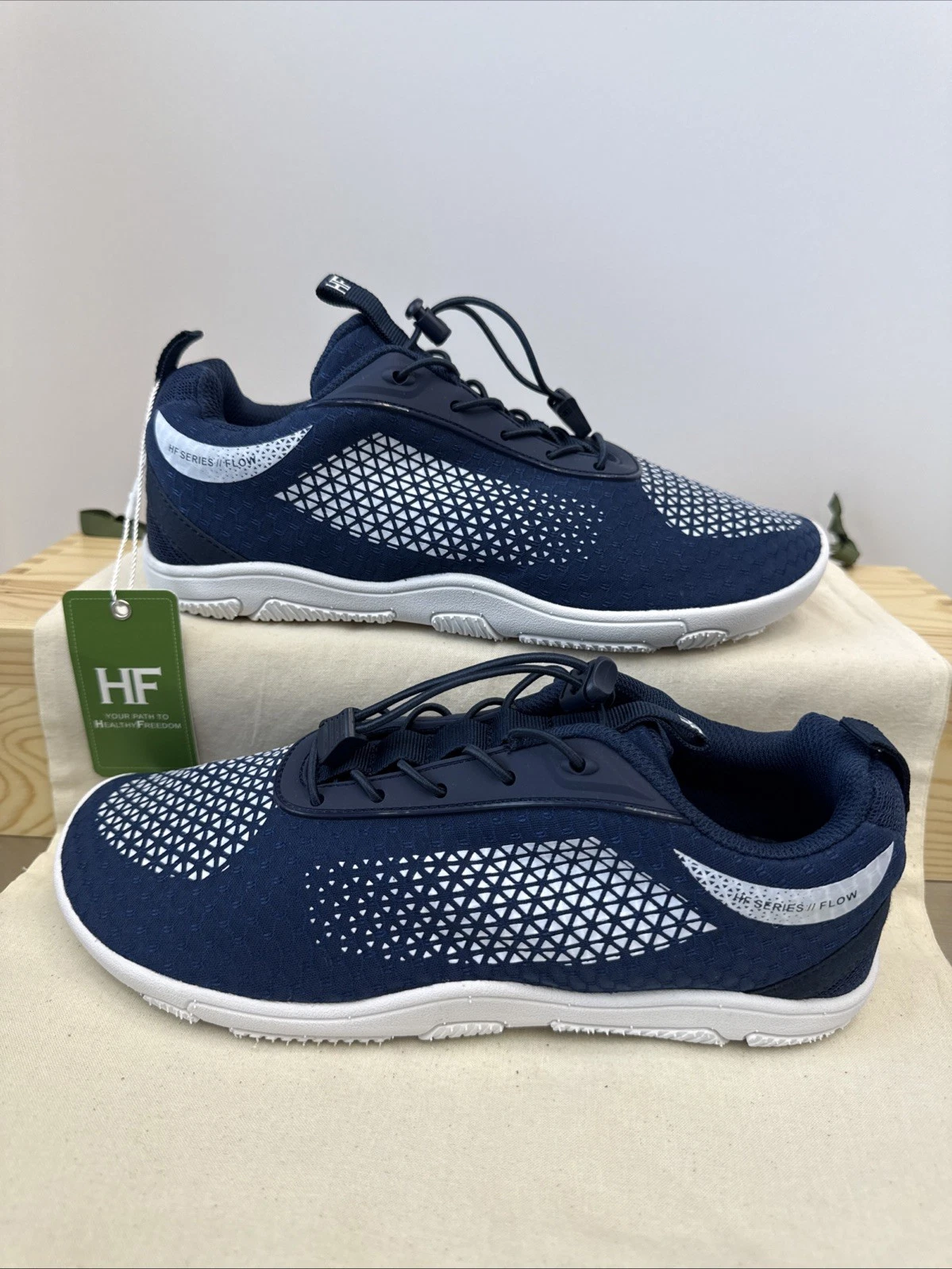 NWT Hike Footwear HF Flow Barefoot Blue Unisex Size EU40 W9-9.5 M7-7.5