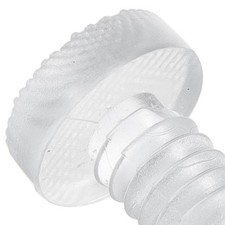 100Pcs Glass Table Top Bumpers Clear Rubber Pads for Furniture Use