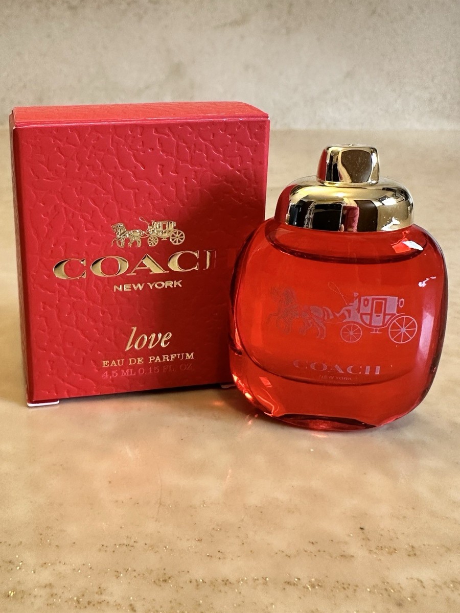 Coach Love 4.5ml 0.15 Fl Oz. Eau de Parfum Mini Dabber with Box | eBay