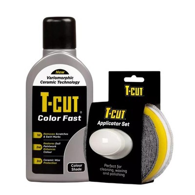 T-Cut Kratzerentferner Farbecht Lackrestaurator - Silber - 500ml + Applikator