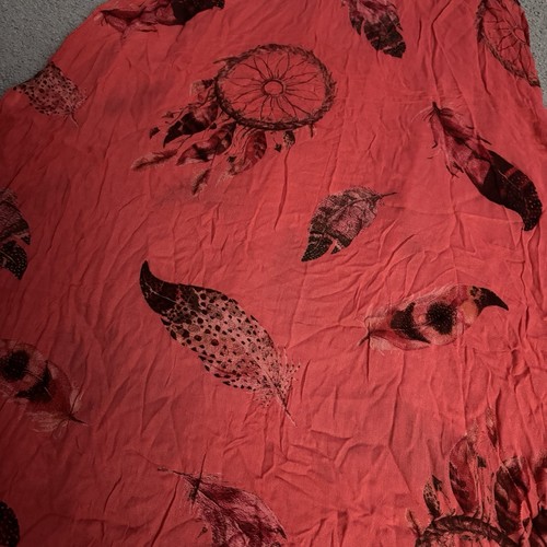 New Collection Lightweight Summer Beach Dress with feathers dreamcatcher design - Picture 3 of 3