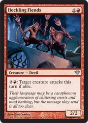 Heckling Fiends #92 Dark Ascension Foil Uncommon MTG