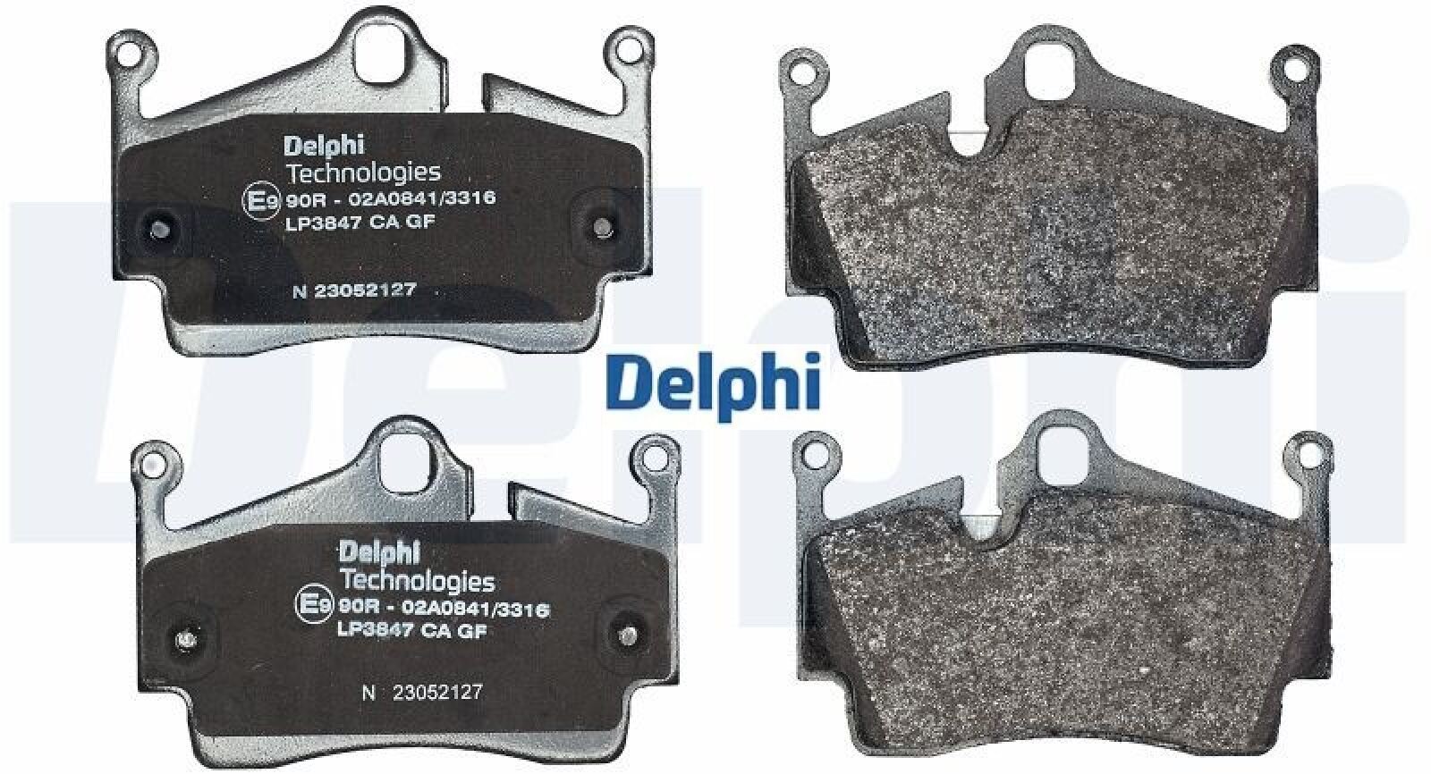 Delphi Bremsbel?Ge Hinten Porsche 718 Boxster Cayman - Bild 3