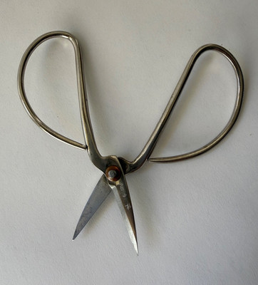Vintage Japanese Koizumi Bonsai Scissors Okubo Butterfly Shears Signed 1970's