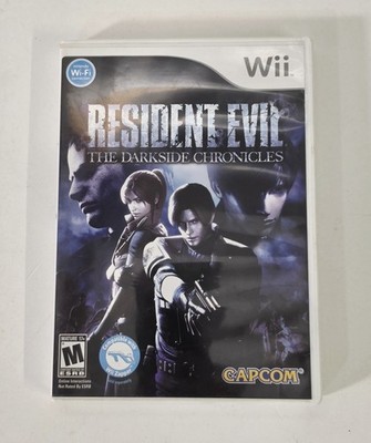 Capcom Resident Evil: The Darkside Chronicles Nintendo Wii) M NTSC-U/C No Manual