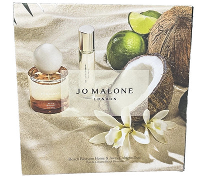 Jo Malone Beach Blossom Cologne Duo GIft Set - 1.7oz 50ml + 10ml