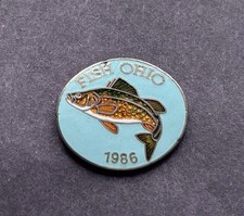 1986 Fish Ohio Pin