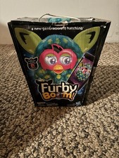 Hasbro Furby Boom A6122 Interactive Electronic Toy Blue Green Pink 2013