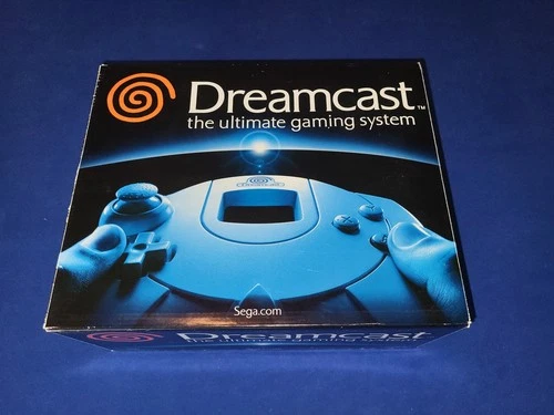 Sega Dreamcast White System Console Oct 2000 complete NM in box fantastic shape!