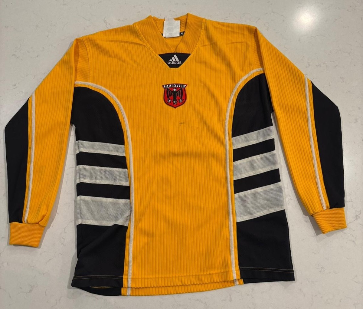 Vintage 90s DC United Goalkeeper Jersey Adidas MLS - Medium M