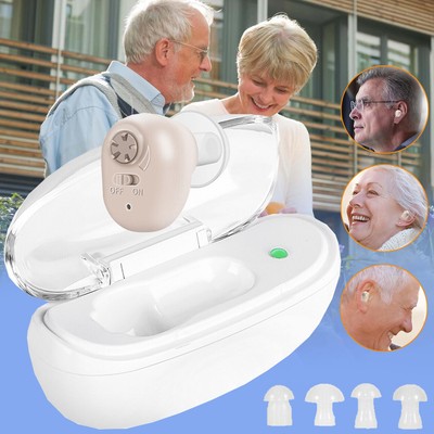 Mini Hörgeräte Hörverstärker Hörhilfe Senioren In Ear Sound Voice Amplifier ITE