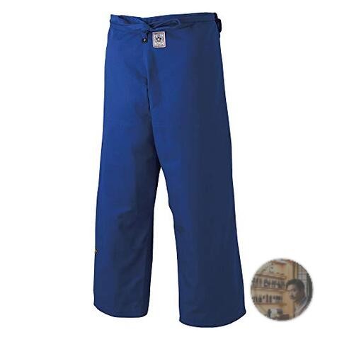 Mizuno Judo Uniform Pants Unisex Blue Cotton Size 3Y Championship