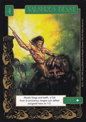Nalsurus Beast - FAD Base Set - Fantasy Adventures CCG