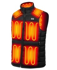Heated Vest for Men with Battery Pack Included No Charger , 10 Heating Medium