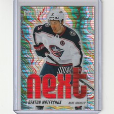 Denton Mateychuk Red Spectrum Hues Next 2025-26 Allure Hockey Card Rare /399
